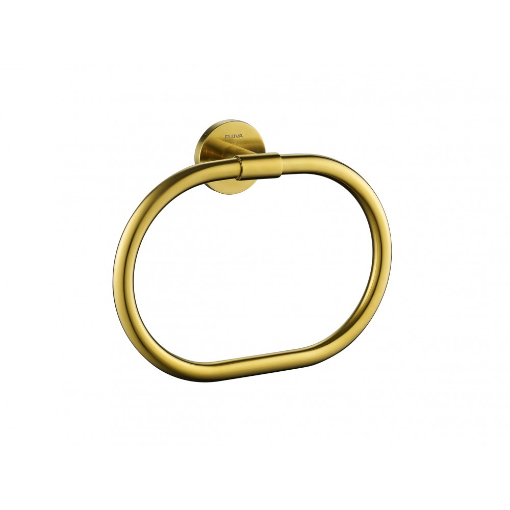 Flova Coco Towel Ring Brushed Gold [BG-CO8906-6]