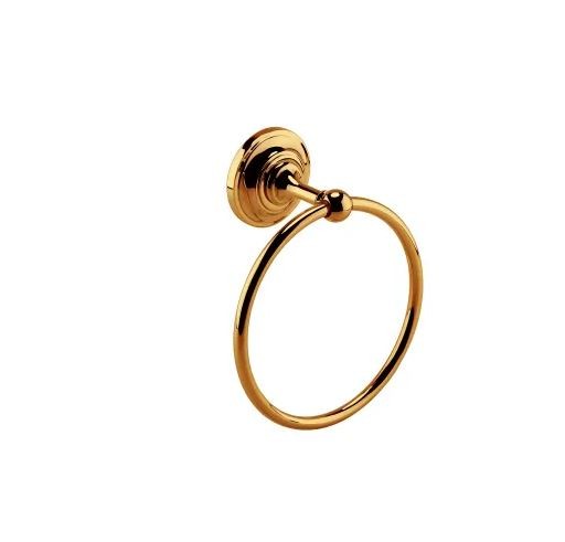 BC Designs Victrion Classic Rounded Towel Ring 182 x 77mm Copper [CMA010CO]