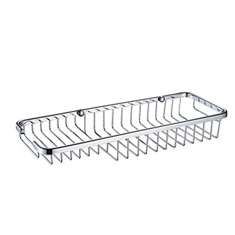 Bristan COMP BASK02 C Medium Wall Fixed Wire Basket Chrome