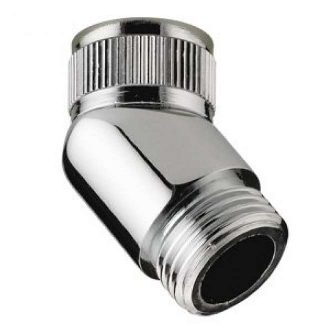 Bristan CON1C Angled Hose Connector Chrome