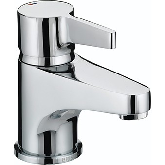 Bristan DULBASC Design Utility Lever Basin Mixer with Clicker Waste Chrome