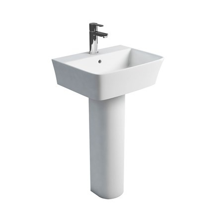 Britton FP1032 Round Full Pedestal White (Basin NOT Included)
