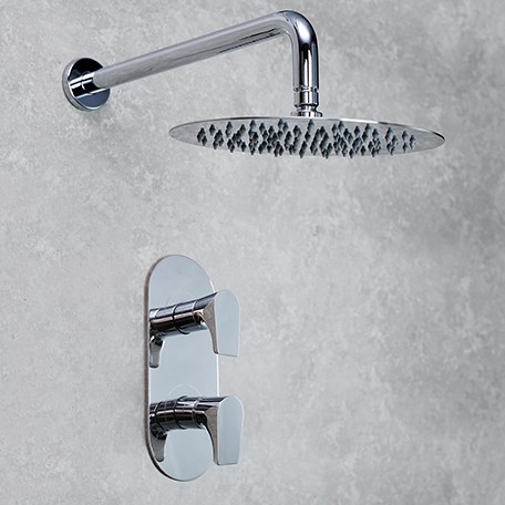 Bristan HOURGLASSSHWRPK2 Hourglass Shower Pack with Fixed Head Chrome