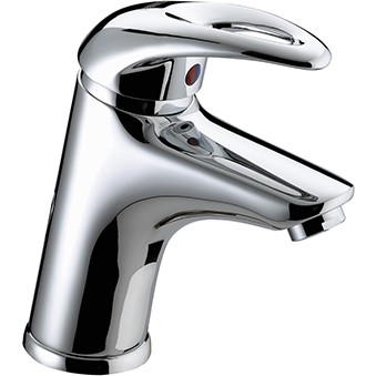 Bristan JBASC Java Basin Mixer with Clicker Waste Chrome