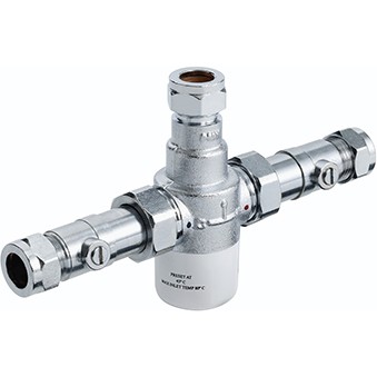 Bristan MT503CP-ISO 15mm Thermostatic Mixing Valve with Isolation