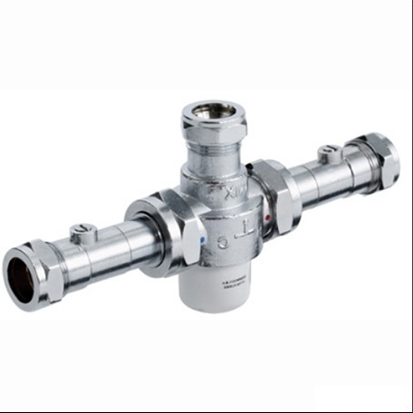 Bristan MT753CP-ISO 22mm Thermostatic Mixing Valve with Isolation