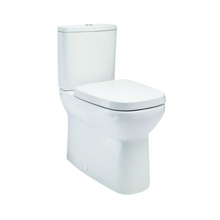 Britton MYBTWCCTW MyHome Close Coupled Back To Wall WC Pan White (Toilet Seat & Cistern NOT Included) - (WC pan only)