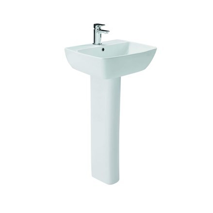 Britton MYFULLPEDW MyHome Full Pedestal White (Basin NOT Included)