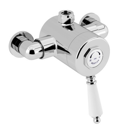 Bristan N2SQSHXTVOC 1901 Exposed Single Outlet Shower Valve Chrome