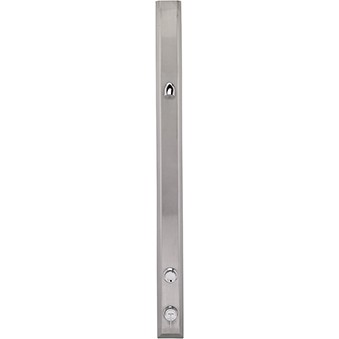 Bristan TFP3001 Timed Flow Shower Panel with Vandal Resistant Head Chrome