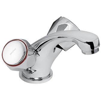 Bristan VACBASNWCMT Club Basin Mixer with Plug & Chain Chrome