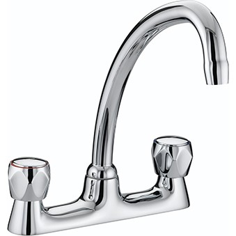 Bristan VACBDSMCMT Club Budget Deck Kitchen Sink Mixer Chrome