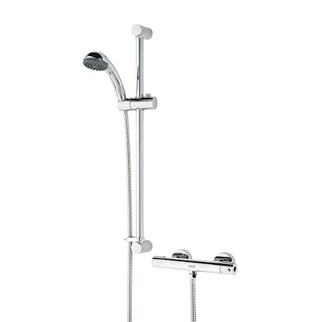 Bristan ZISHXSMCTFFC Zing Safe Touch Bar Shower with Fast Fit Connections Chrome