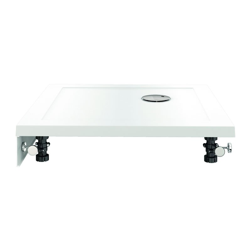 Britton Zamori Offset Quadrant Shower Tray Panel Pack (E) 1200mm White [ZP5]
