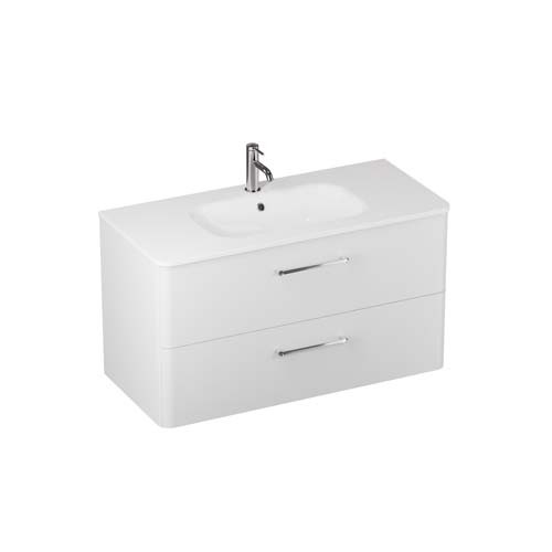 Britton Camberwell 60cm Basin Unit - Frost White [BASIN UNIT ONLY BASIN NOT INCLUDED] [C60DDW]