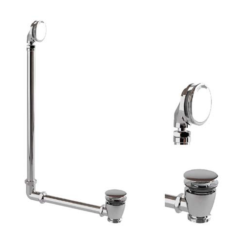 Clearwater Exposed Sprung Plug Bath Waste [CW6]