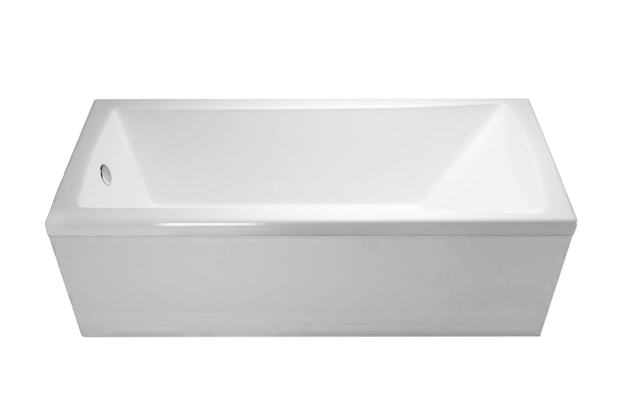 Britton R4 Cleargreen Sustain Single Ended Square Bath 1600 x 700mm White (Bath Panels NOT Included)