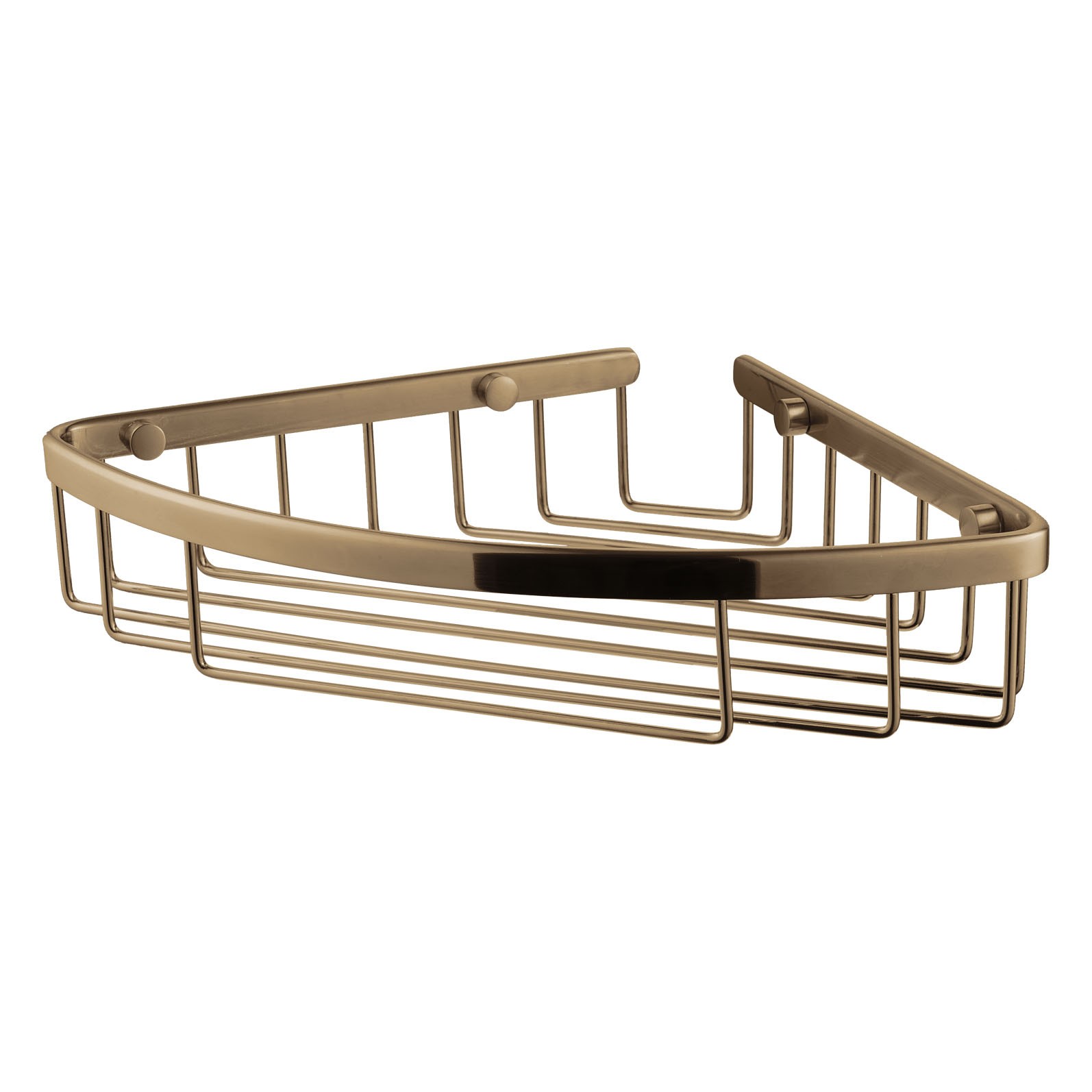 Flova Coco Corner Basket 205mm Brushed Bronze [BRO-RA8936]