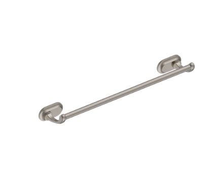 Burlington Guild Towel Rail 450mm Brushed Nickel [GU023L]