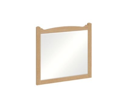 Burlington Guild Wall Mirror 600 x 570mm Light Oak [GU6057LOK]