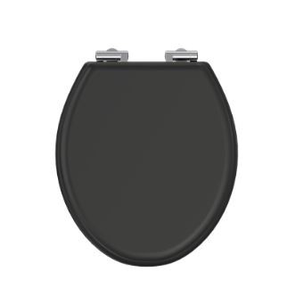 Burlington Guild Soft Close Toilet Seat Ashbee Grey [GU6105AG]