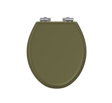 Burlington Guild Soft Close Toilet Seat Carlyle Green [GU6105CG]