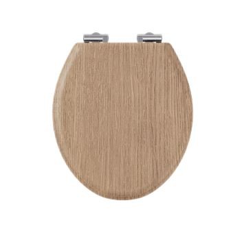 Burlington Guild Soft Close Toilet Seat Light Oak [GU6105LOK]