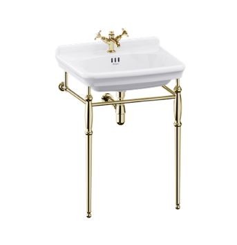 Burlington Guild Basin Washstand 620mm (Wash Basin NOT Included) Gold [GU62X77G]