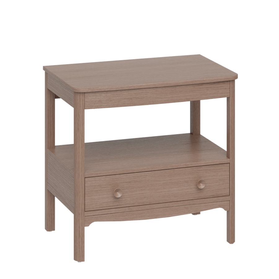 Burlington Guild Vanity Worktop 812 x 531mm (Undrilled) (Unit NOT Included) Dark Oak [GU850TDOK]