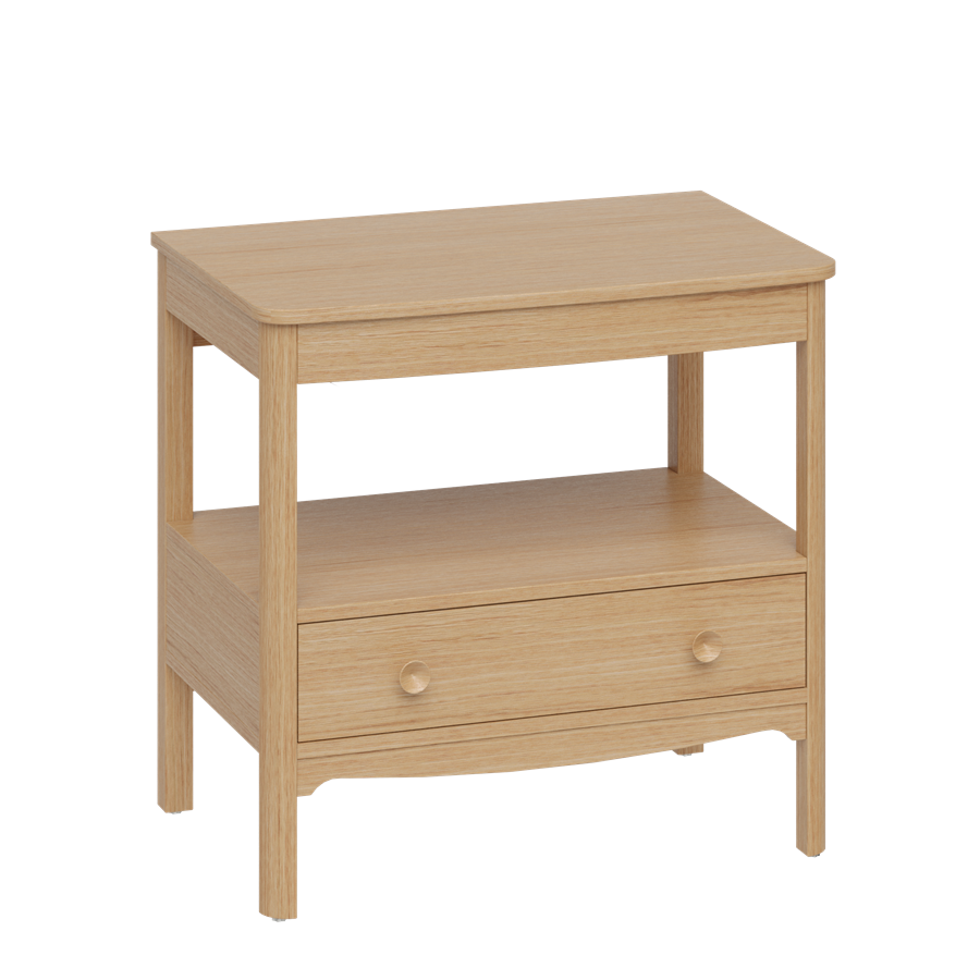 Burlington Guild Vanity Worktop 812 x 531mm (Undrilled) (Unit NOT Included) Light Oak [GU850TLOK]