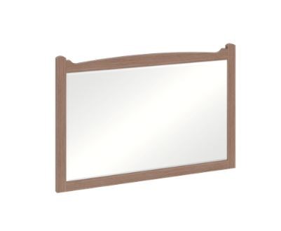 Burlington Guild Wall Mirror 850 x 570mm Dark Oak [GU8557DOK]