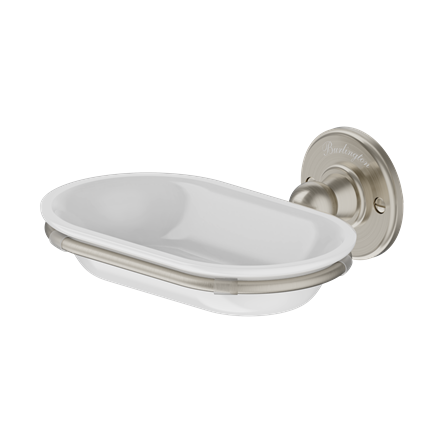 Burlington Wall Mounted Soap Dish Brushed Nickel [A1BNKL]