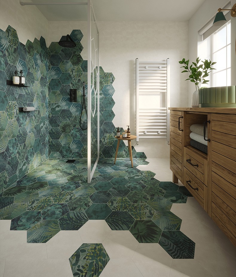 CaPietra Jungle Porcelain by Clarissa Hulse Floor & Wall Tile (Matt Finish) 245 x 215 x 8mm [12791]