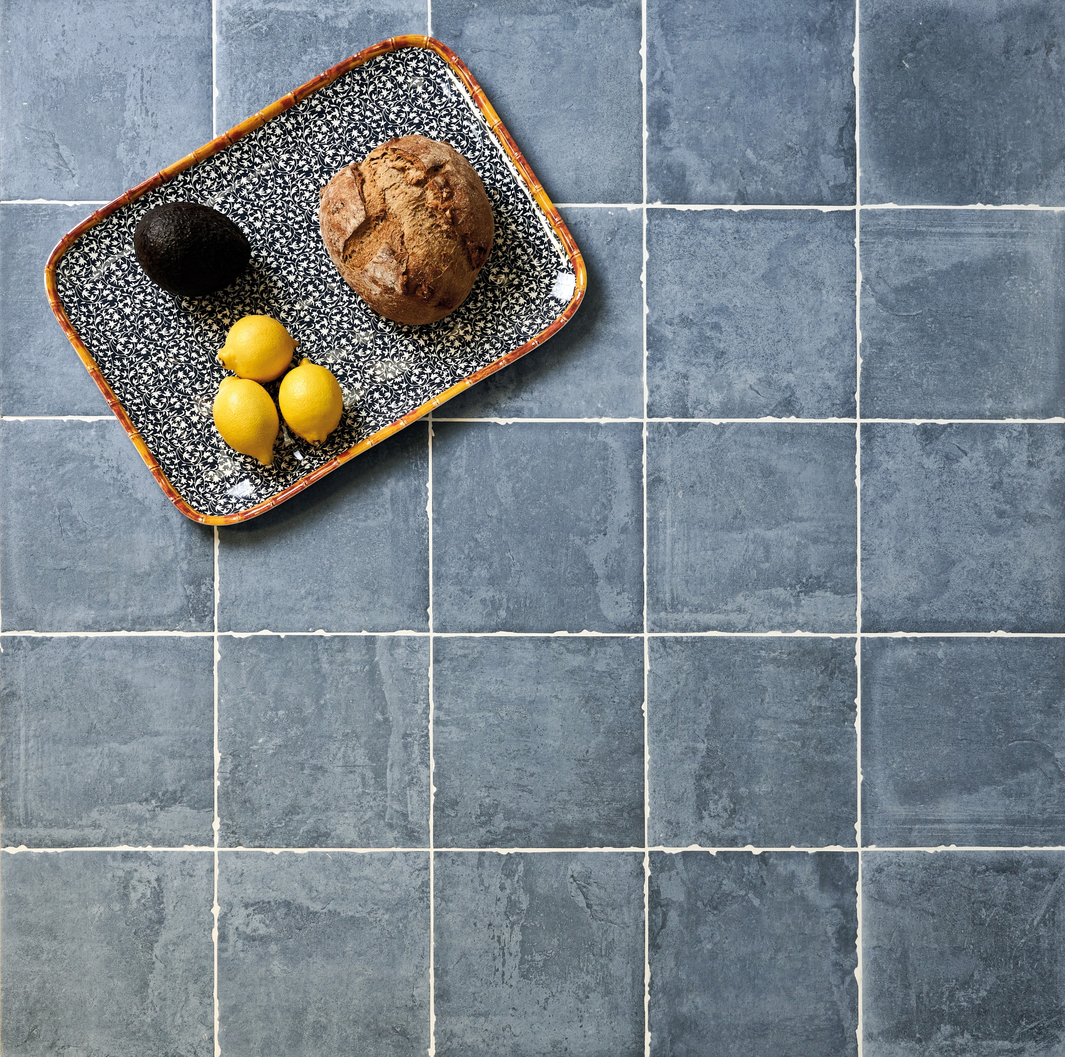 CaPietra Cuba Porcelain Floor & Wall Tile (Textured Finish) Indigo Field 200 x 200 x 8.5mm [7655]