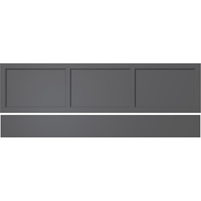 Heritage Caversham 1800mm Front Panel - Graphite [KGRFP1800]