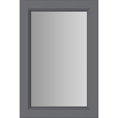 Heritage Caversham Framed Mirror 400mm Graphite [KGRFM400]