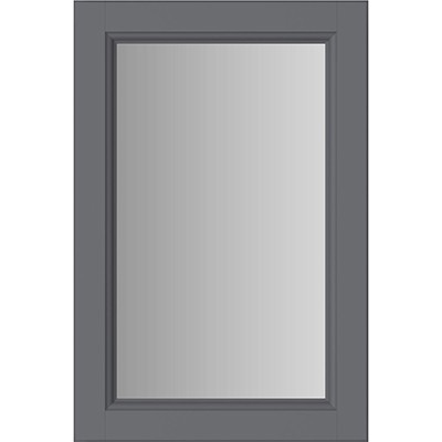 Heritage Caversham Framed Mirror 400mm Graphite [KGRFM400]