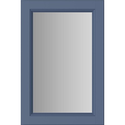 Heritage Caversham 400mm Framed Mirror - Maritime Blue [KMBFM400]