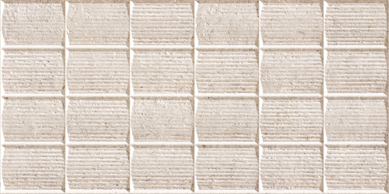 Craven Dunnill Pembroke Beige Mosaic Wall Tile 600x300mm (Box of 8) [CDAR155]