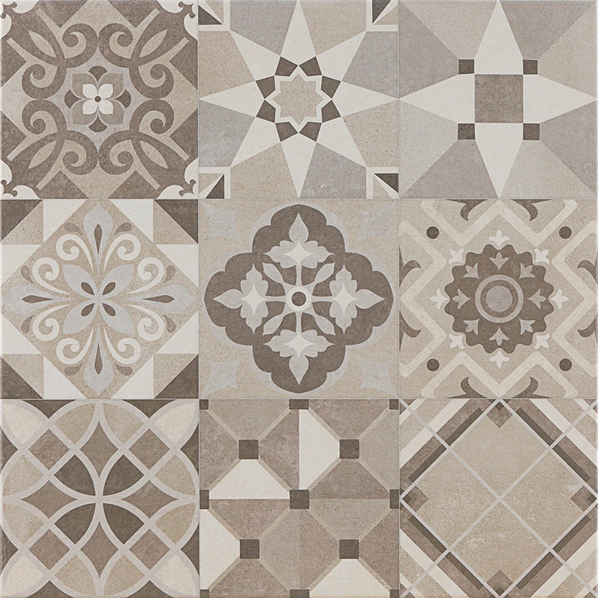 Craven Dunnill Sediment Decor Warm Wall & Floor Tile 600x600mm (Box of 4) [CDAR228]