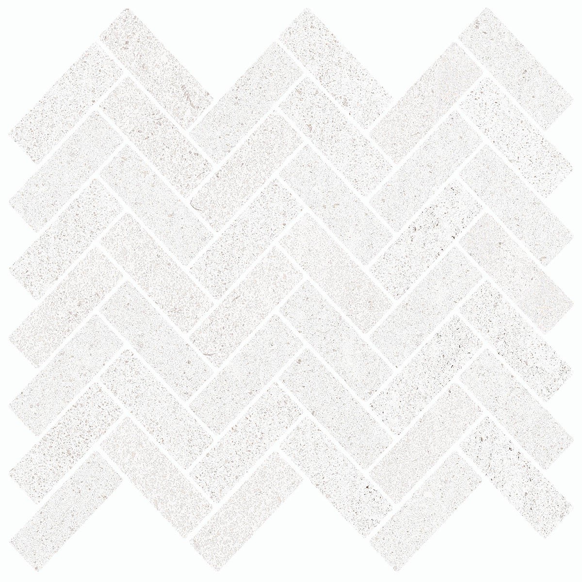 Craven Dunnill Fellstone Spina Mosaic Wall Tile 300 x 300mm White (Single) [CDN7V1]