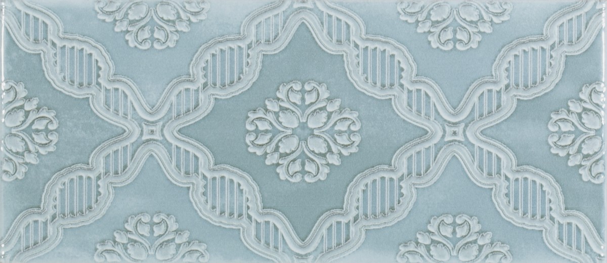 Craven Dunnill Ambience Aqua Decor Wall Tile 250x110mm (Box of 38) [CDR166]