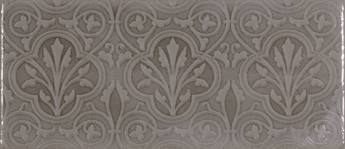 Craven Dunnill Ambience Taupe Decor Wall Tile 250x110mm (Box of 38) [CDR169]