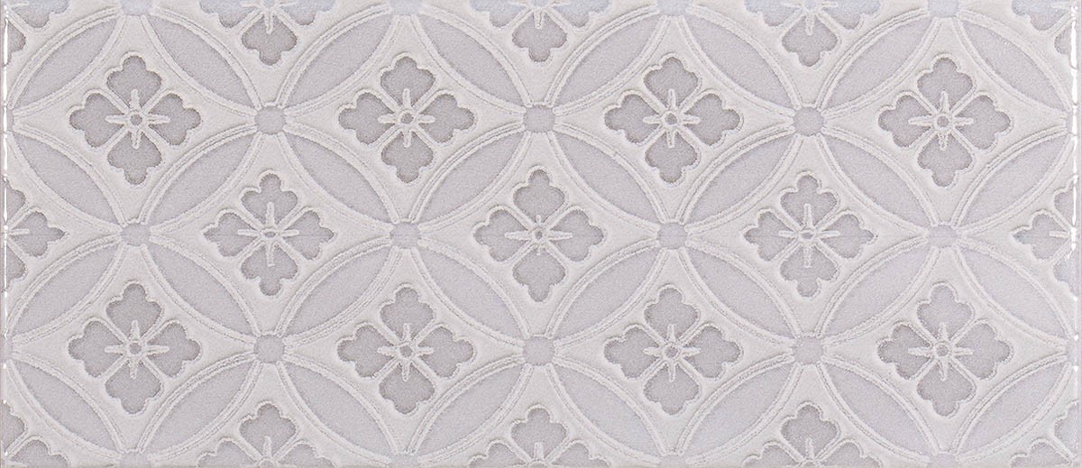 Craven Dunnill Ambience Tender Gray Decor Wall Tile 250x110mm (Box of 38) [CDR170]