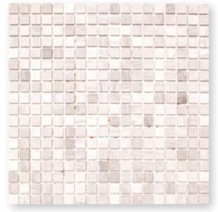 Craven Dunnill Natural Stone Fiore Mosaic Wall Tile 305 x 305mm Grigio (Single) [CR191]