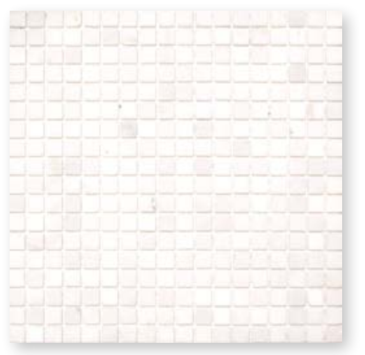 Craven Dunnill Natural Stone Fiore Mosaic Wall Tile 305 x 305mm Blanco (Single) [CR193]