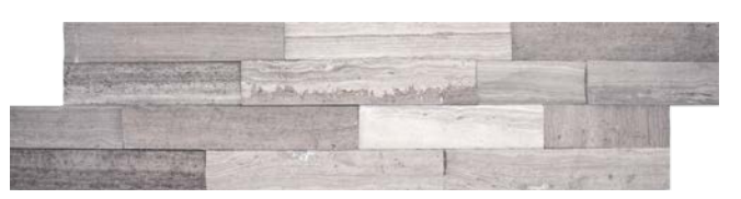 Craven Dunnill Split Lux Wall Tile 600 x 150mm Grey (Single) [CR251]
