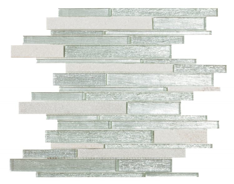 Craven Dunnill Majestic Mosaic Wall Tile 300 x 300mm White (Single) [CR272]