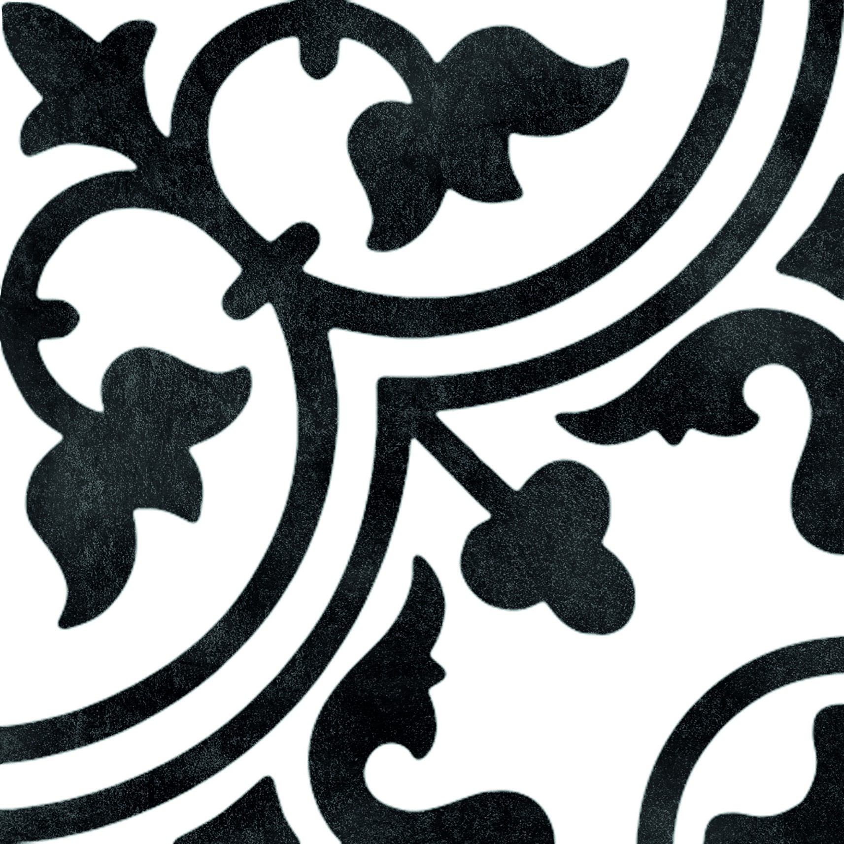 Craven Dunnill Parisienne Clover Decor Wall & Floor Tile 150x150mm (Box of 44) [REN514]
