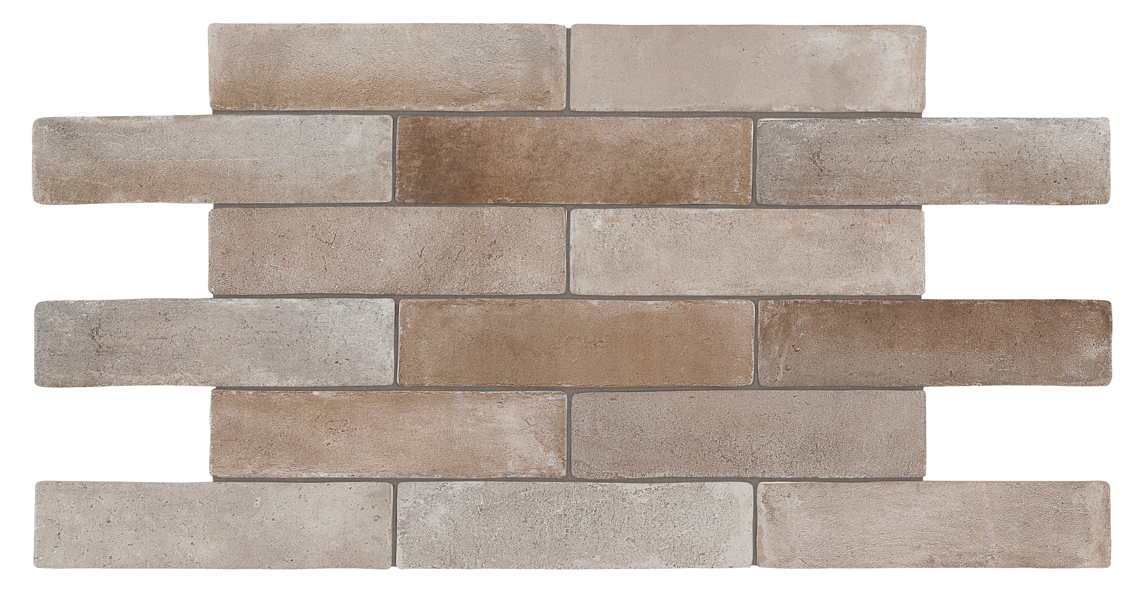 Craven Dunnill Vintage Brick White Wall & Floor Tile 280x70mm (Box of 50) [CDMMKY]